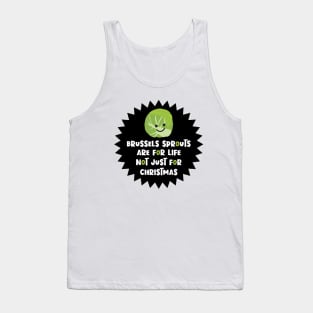 Brussels Sprouts Not Just For Christmas Tank Top